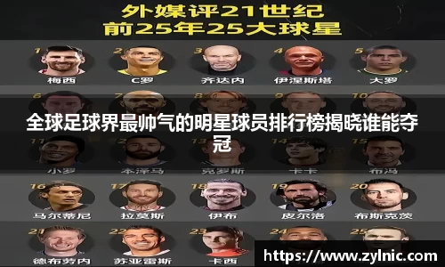 全球足球界最帅气的明星球员排行榜揭晓谁能夺冠